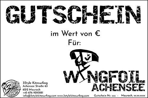 Gutschein für Wingfoil-Kurs am Achensee in Tirol