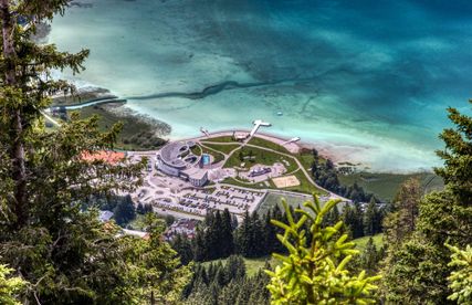Wingsurfen im Atoll am Achensee